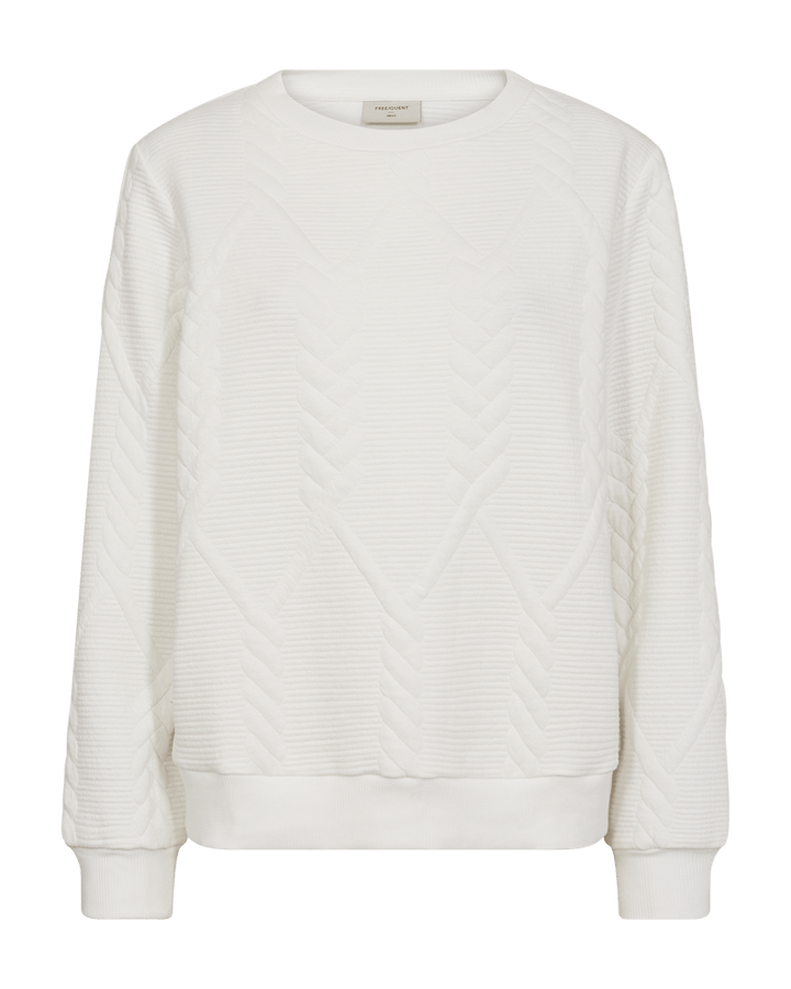 Freequent - Trui Tria Off White - Luxedy