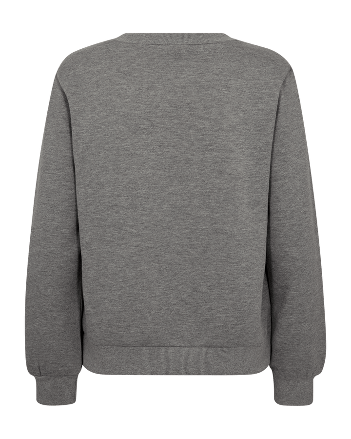 Freequent - Trui Wana Chérie Pullover Medium Grey & Port Royal - Luxedy