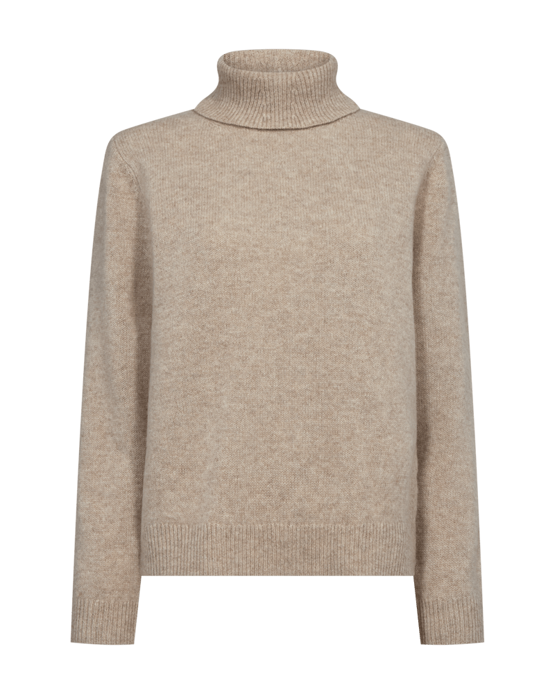 Freequent - Trui Winka Silver Mink Melange - Luxedy