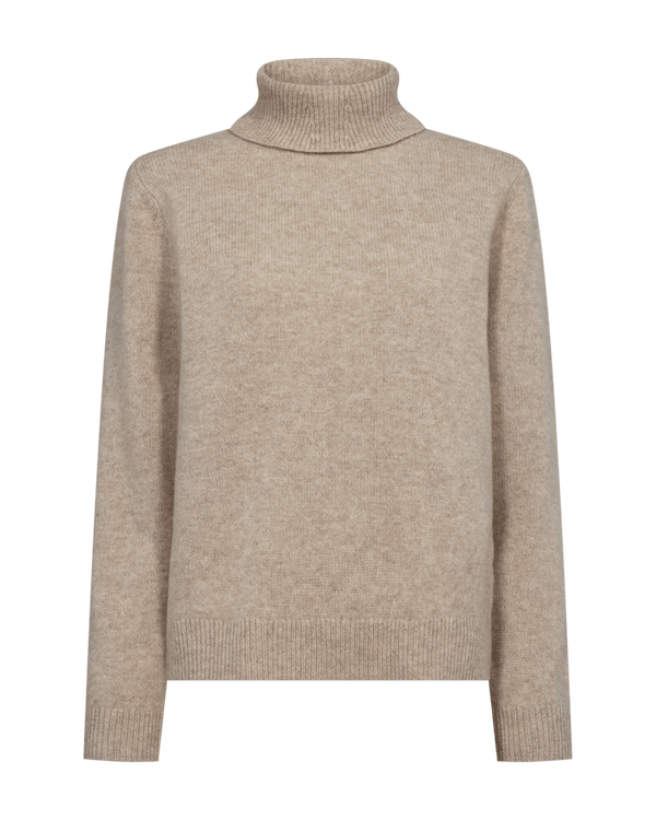 Freequent - Trui Winka Silver Mink Melange - Luxedy