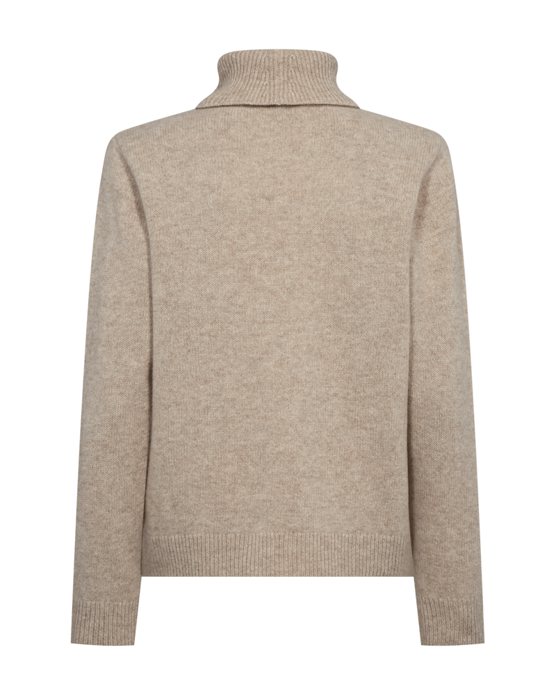 Freequent - Trui Winka Silver Mink Melange - Luxedy