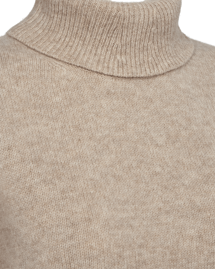 Freequent - Trui Winka Silver Mink Melange - Luxedy