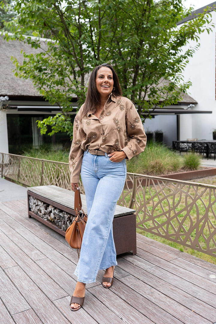 Handtas Aurélie Camel - Luxedy