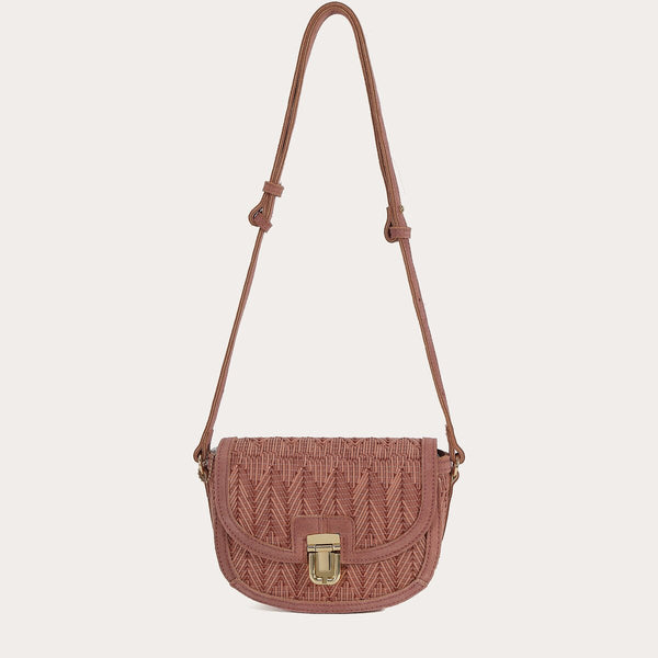 Handtas - Billie Powder Pink - Luxedy