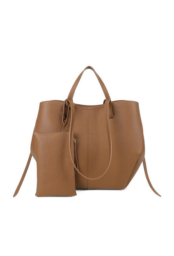 Handtas Mirelle Tote Bag Camel - Luxedy