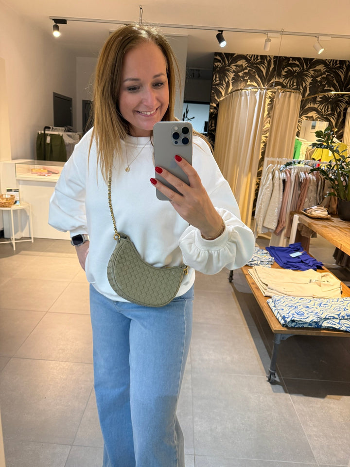 Handtas - Page Sage Green - Luxedy