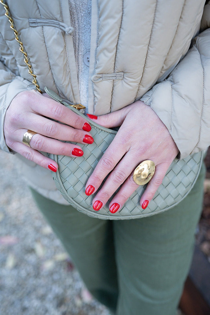 Handtas - Page Sage Green - Luxedy