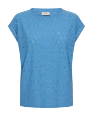 Freequent - Shirt Blond Azure Blue