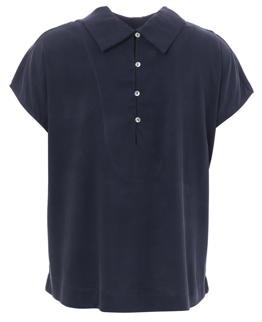 JcSophie - Blouse Arlet Midnight Blue - Luxedy