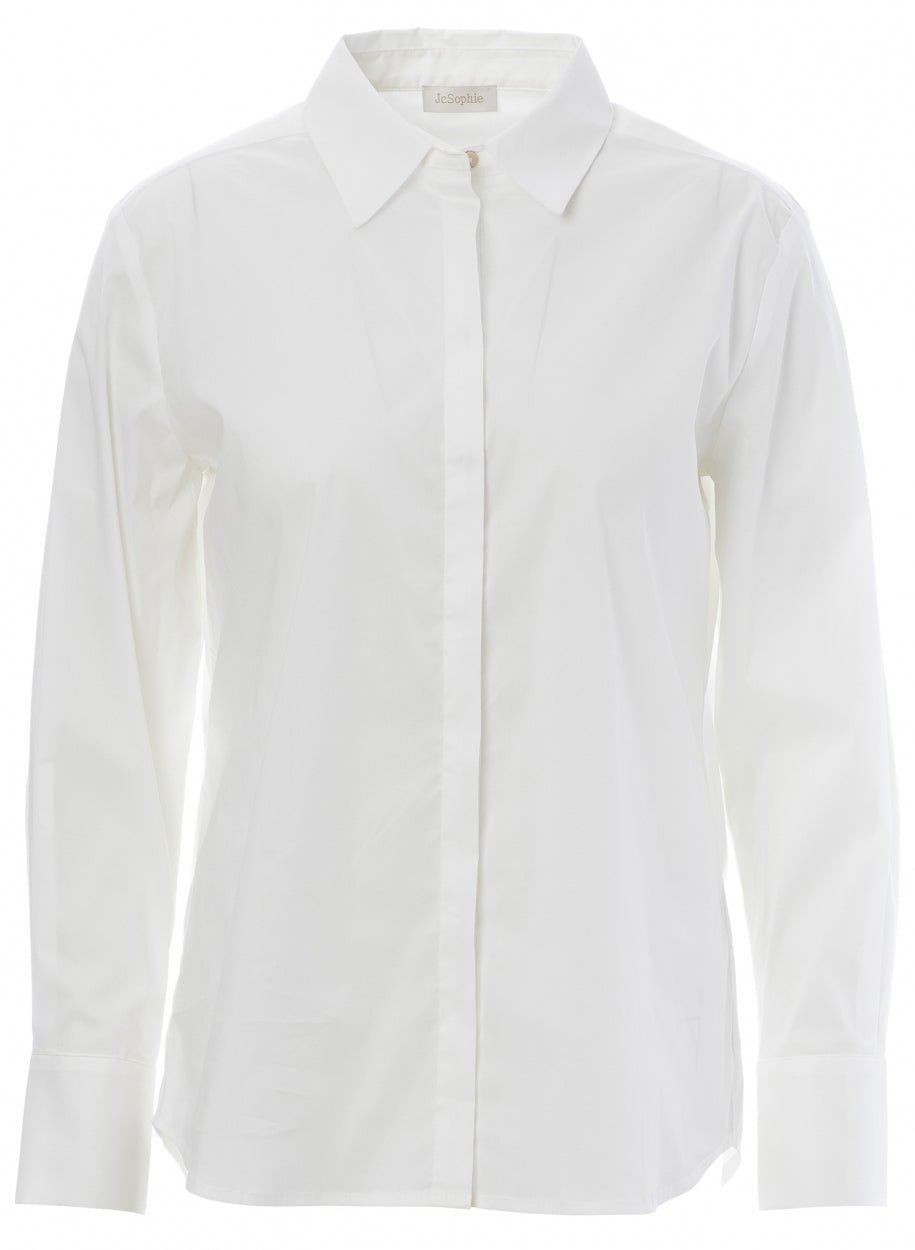 JcSophie - Blouse Ashley Pure White - Luxedy
