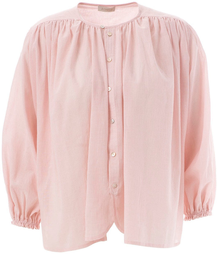 JcSophie - Blouse Hannelore Pink Mist - Luxedy