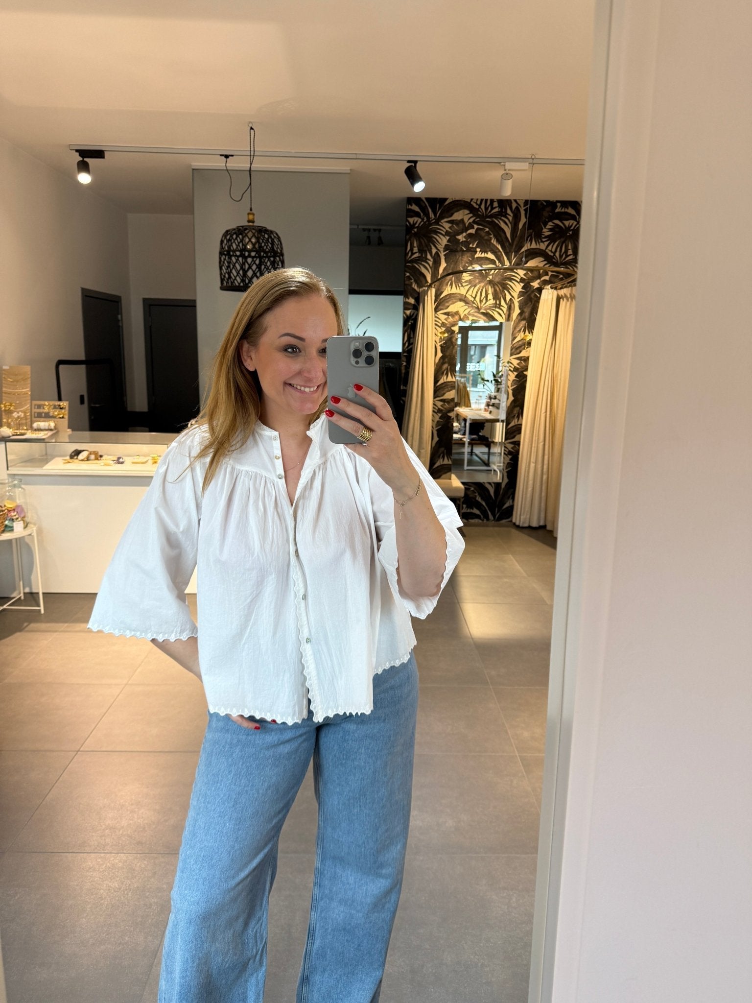 JcSophie - Blouse Jonah Offwhite - Luxedy
