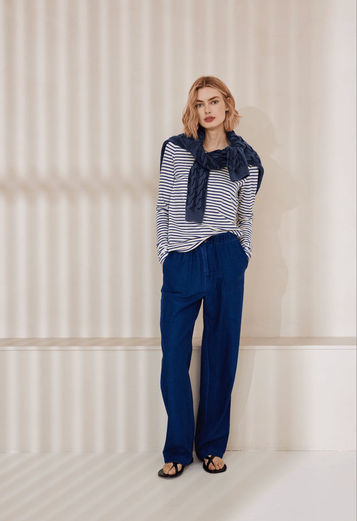 JcSophie - Broek Cameo Blue Denim - Luxedy