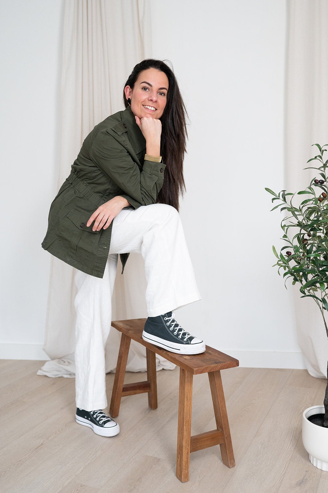 JcSophie - Broek Chanson Offwhite - Luxedy