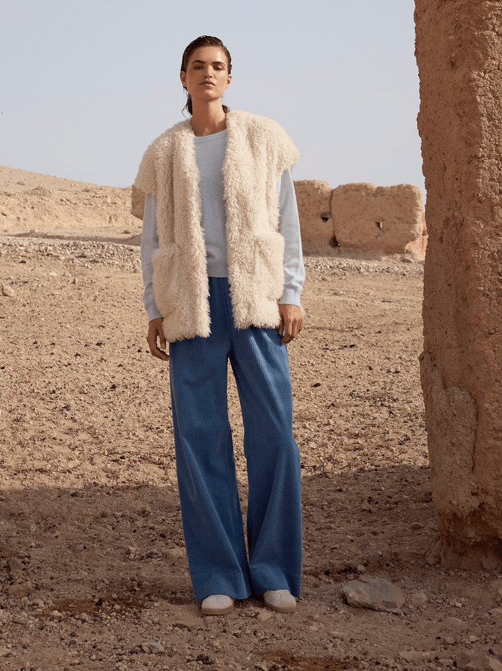 JcSophie - Broek Emanuelle Denim Blue - Luxedy