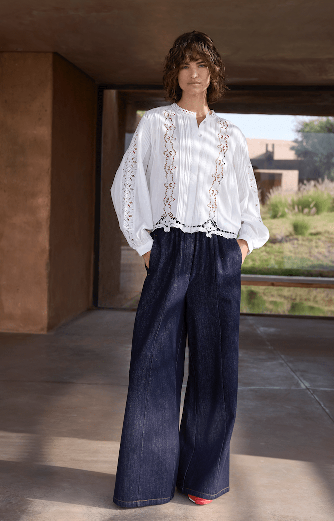JcSophie - Broek Fabienne Denim Dark Blue - Luxedy
