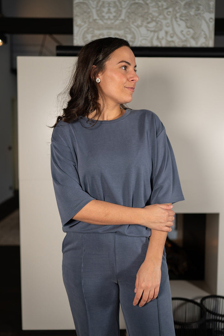 JcSophie - Broek Giulia Indigo Blue - Luxedy