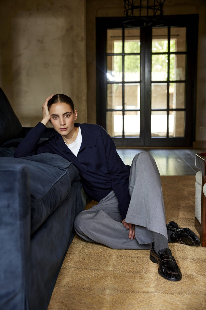 JcSophie - Broek Kallista Grey Melange - Luxedy