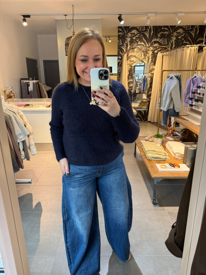 JcSophie - Broek Kiss Denim Blue - Luxedy