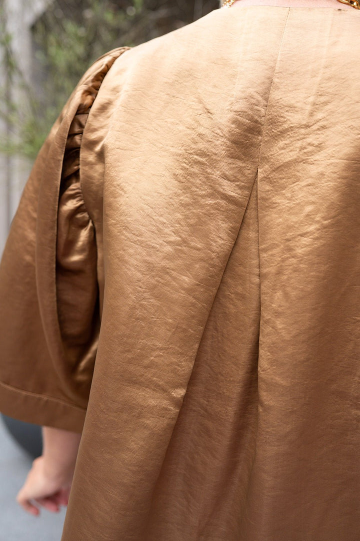 JcSophie - Jas Jamil Jacket Golden Brown - Luxedy