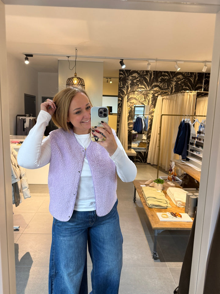 JcSophie - Jas King Teddy Jacket Lilac - Luxedy