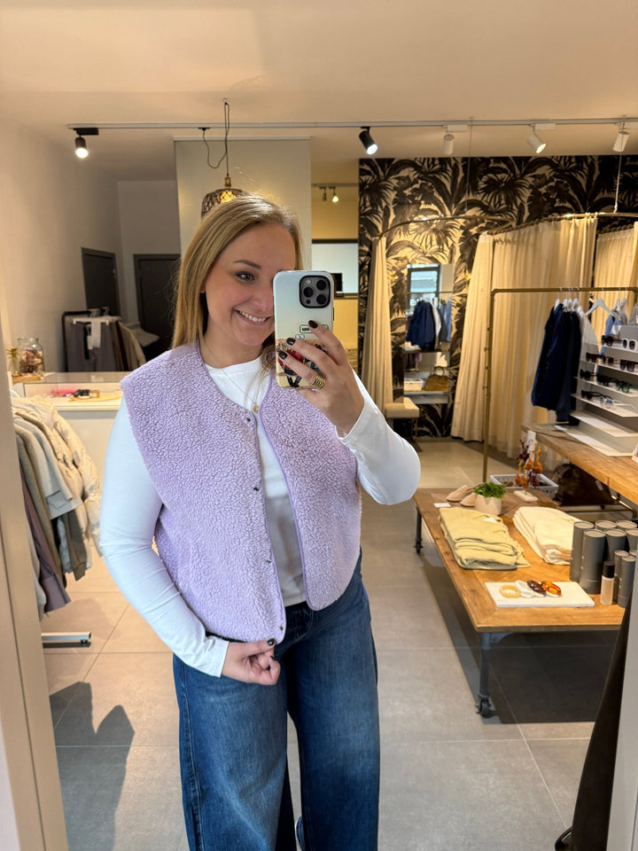 JcSophie - Jas King Teddy Jacket Lilac - Luxedy