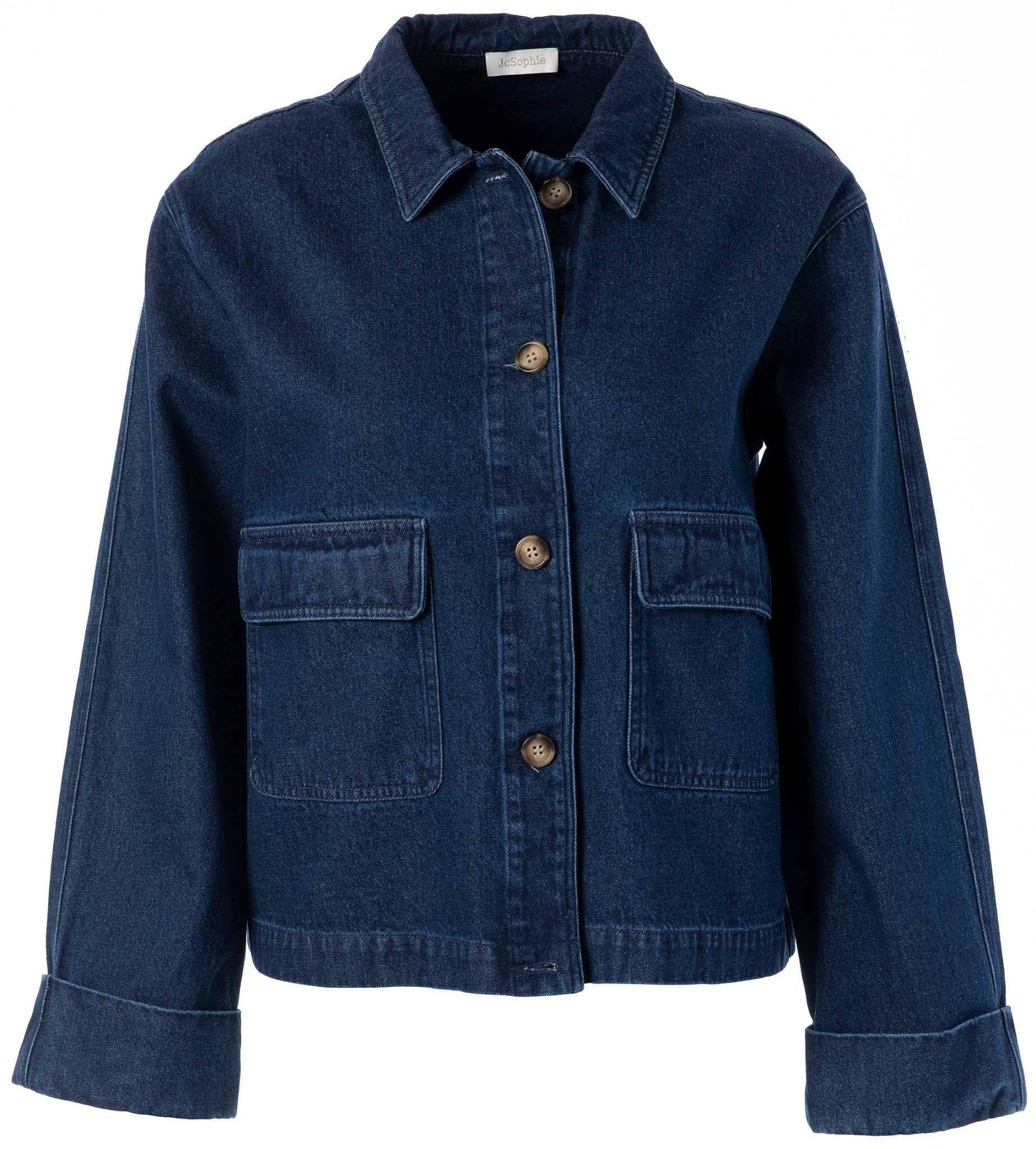 JcSophie - Jas Klementine Jacket Dark Blue Denim - Luxedy