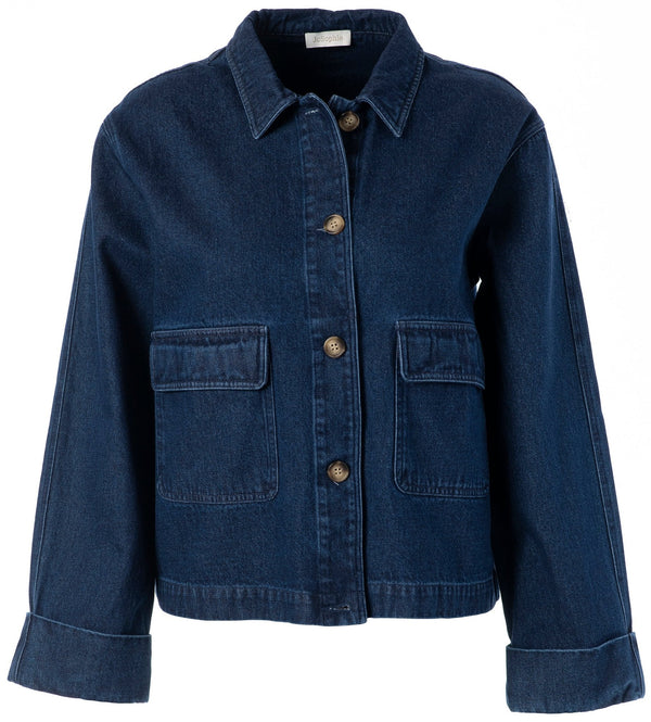 JcSophie - Jas Klementine Jacket Dark Blue Denim - Luxedy