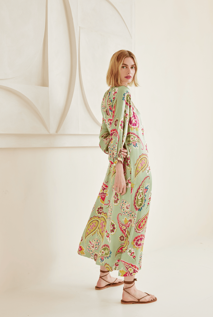 JcSophie - Jurk Conner Blooming Paisley - Luxedy