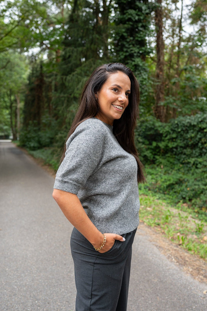 JcSophie - Sweater Josie Mid Grey - Luxedy