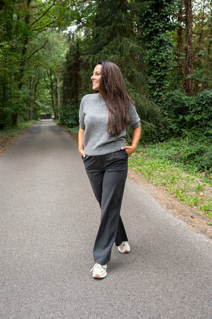 JcSophie - Sweater Josie Mid Grey - Luxedy