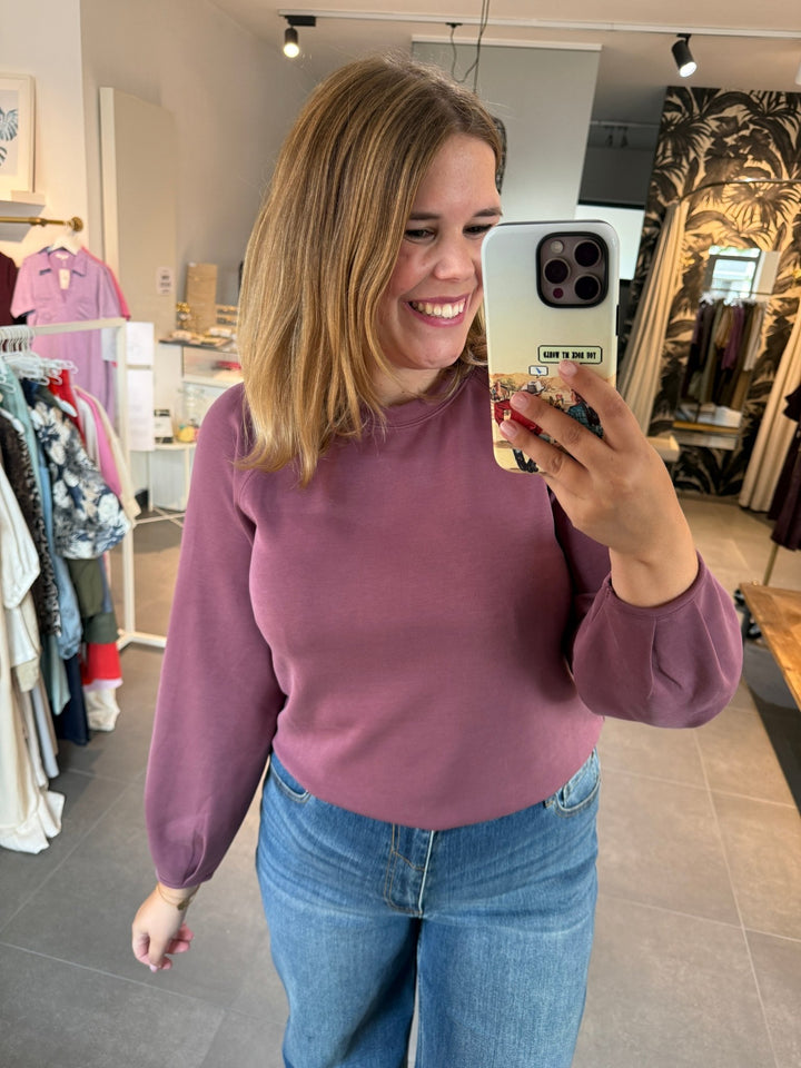 JcSophie - Sweater Jour Burgundy - Luxedy