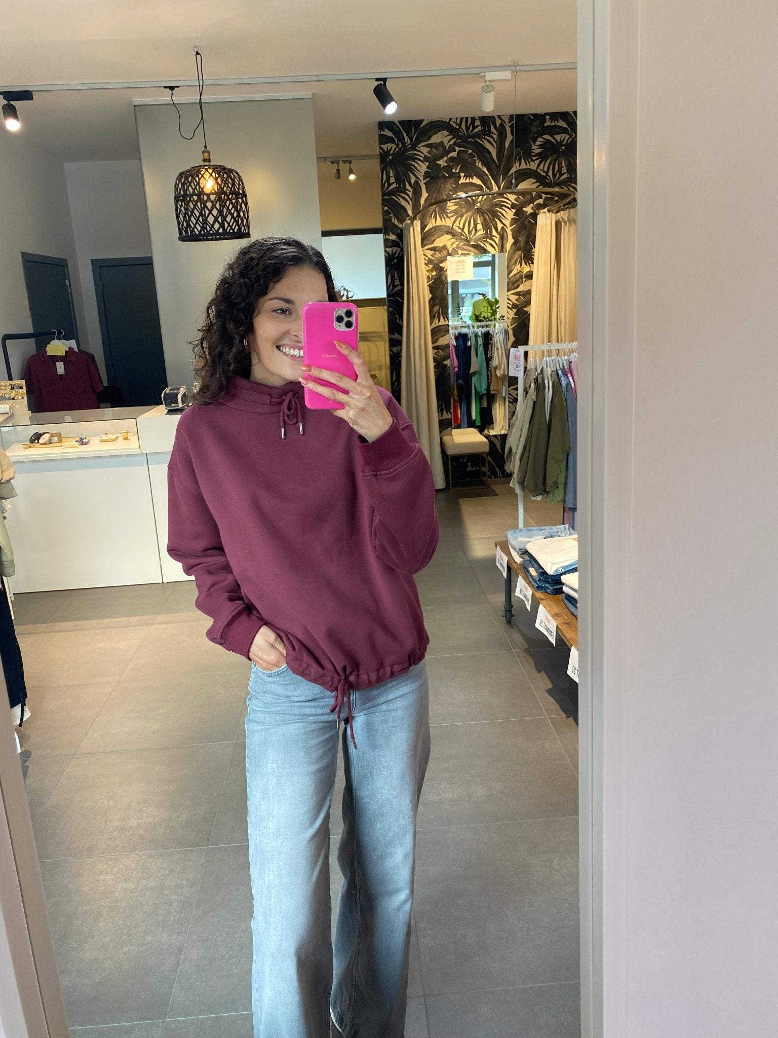 JcSophie - Sweater Julio Burgundy - Luxedy