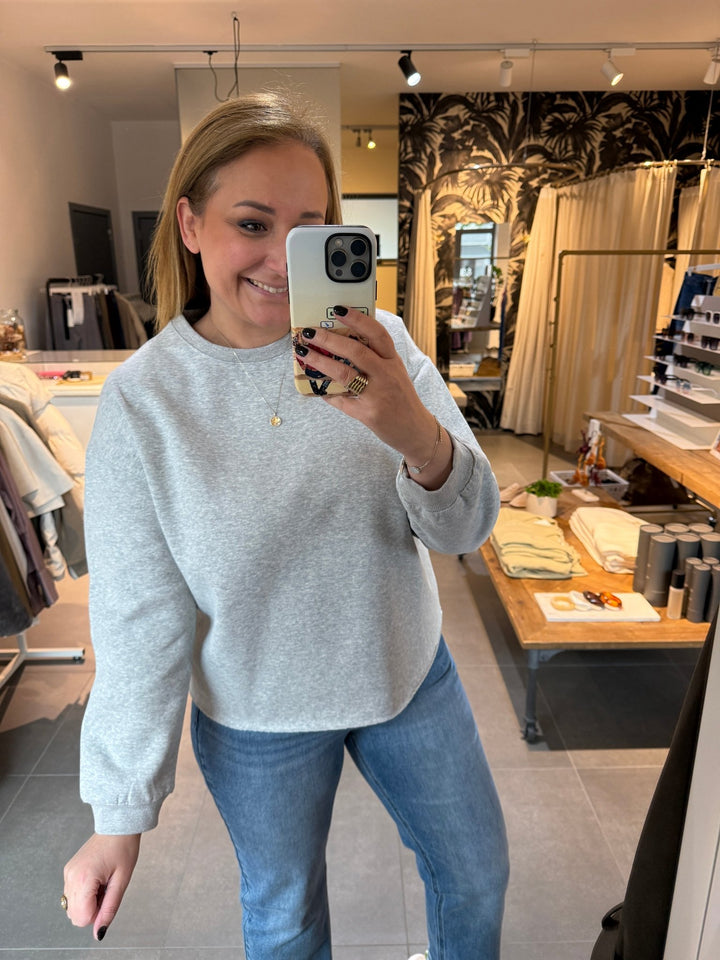 JcSophie - Sweater Kaffir Grey Melange - Luxedy