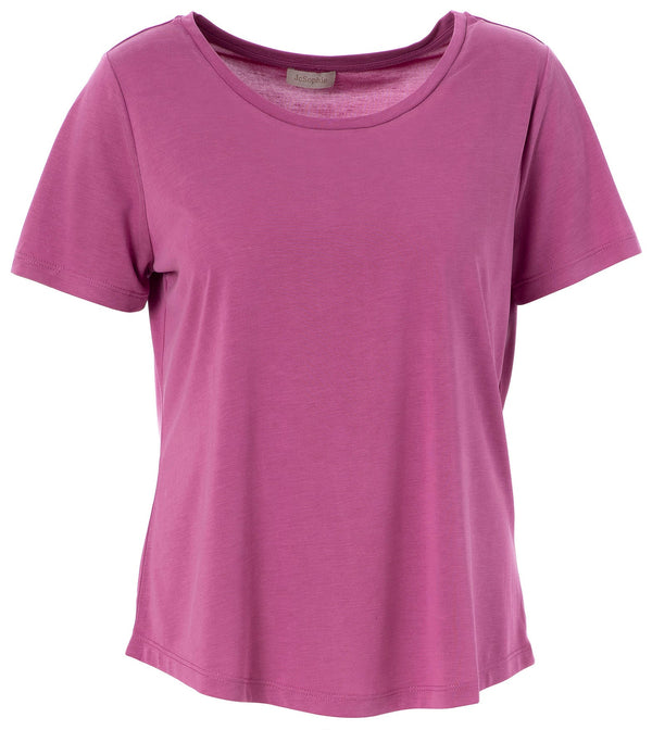 JcSophie - T-Shirt Duna Berry Purple - Luxedy