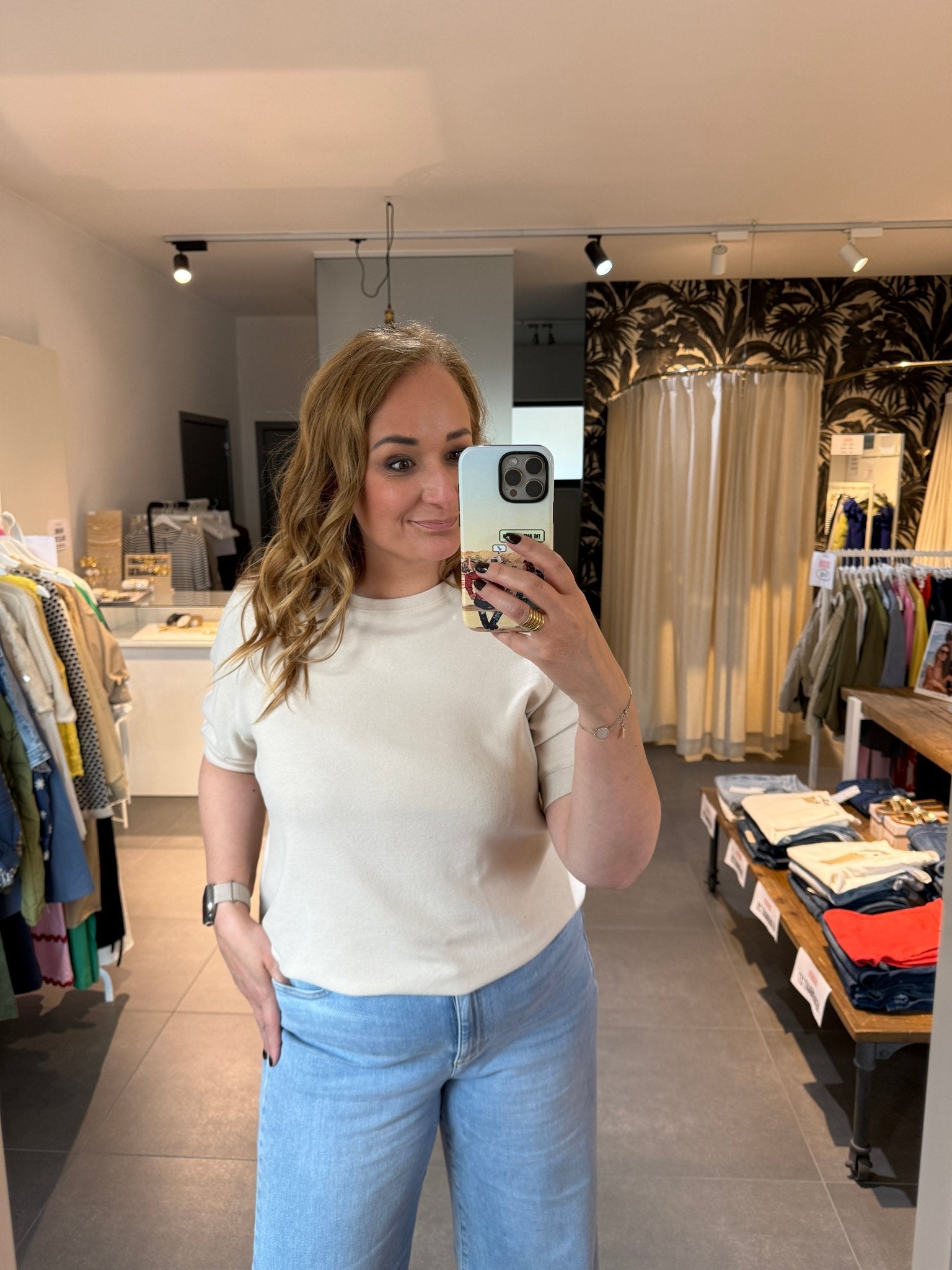 JcSophie - Top Jeju Light Beige - Luxedy