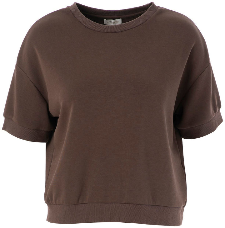 JcSophie - Trui Hailey Sweater Chocolate - Luxedy