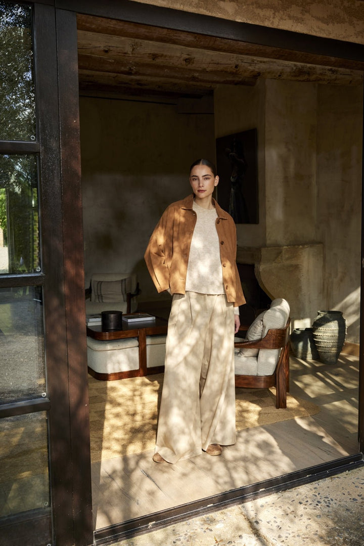 JcSophie - Trui Klaire Sand Sweater - Luxedy