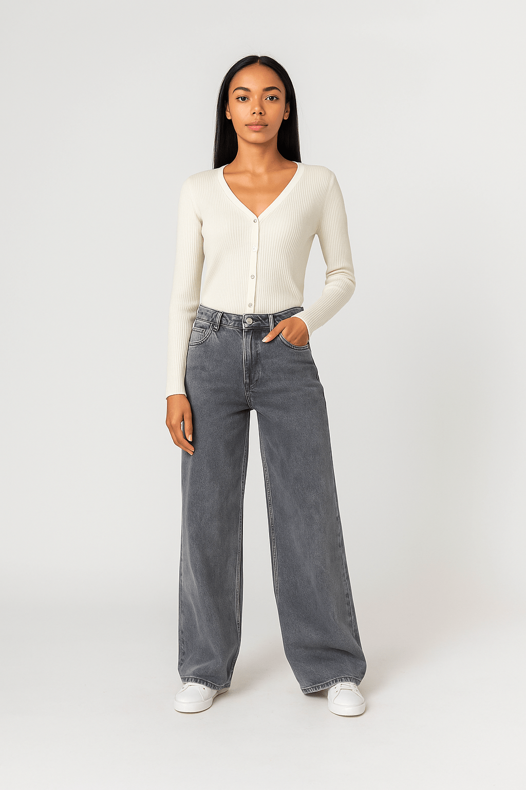 Jeans Celeste Grey - Luxedy