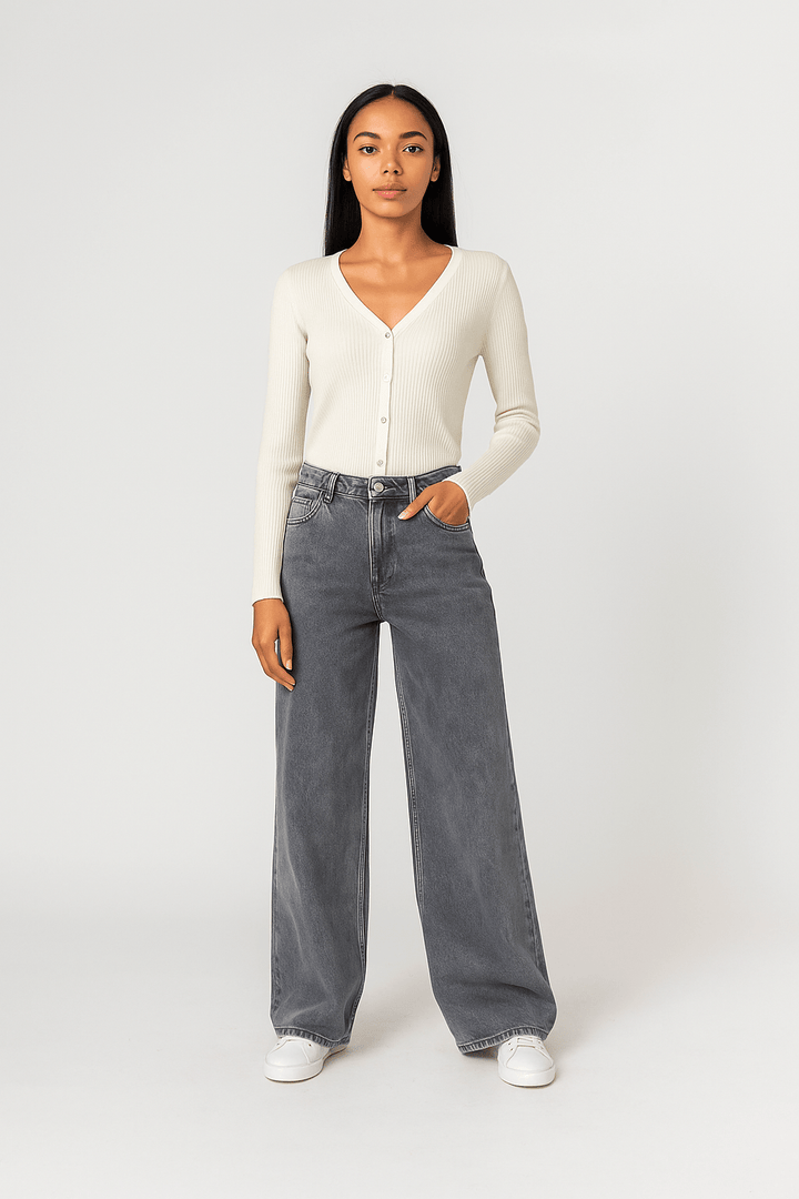Jeans Celeste Grey - Luxedy