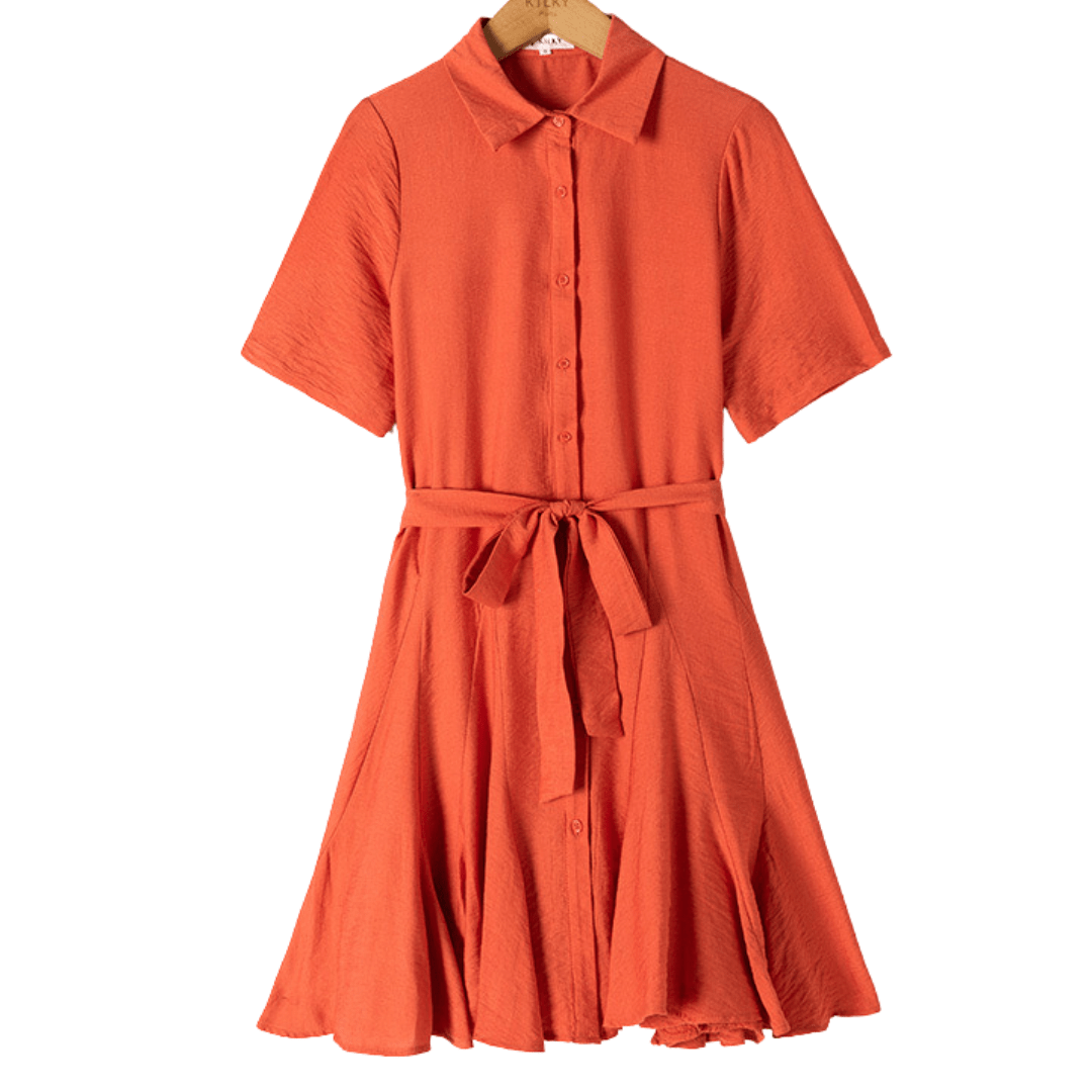 Jurk Isabelle Oranje - Luxedy