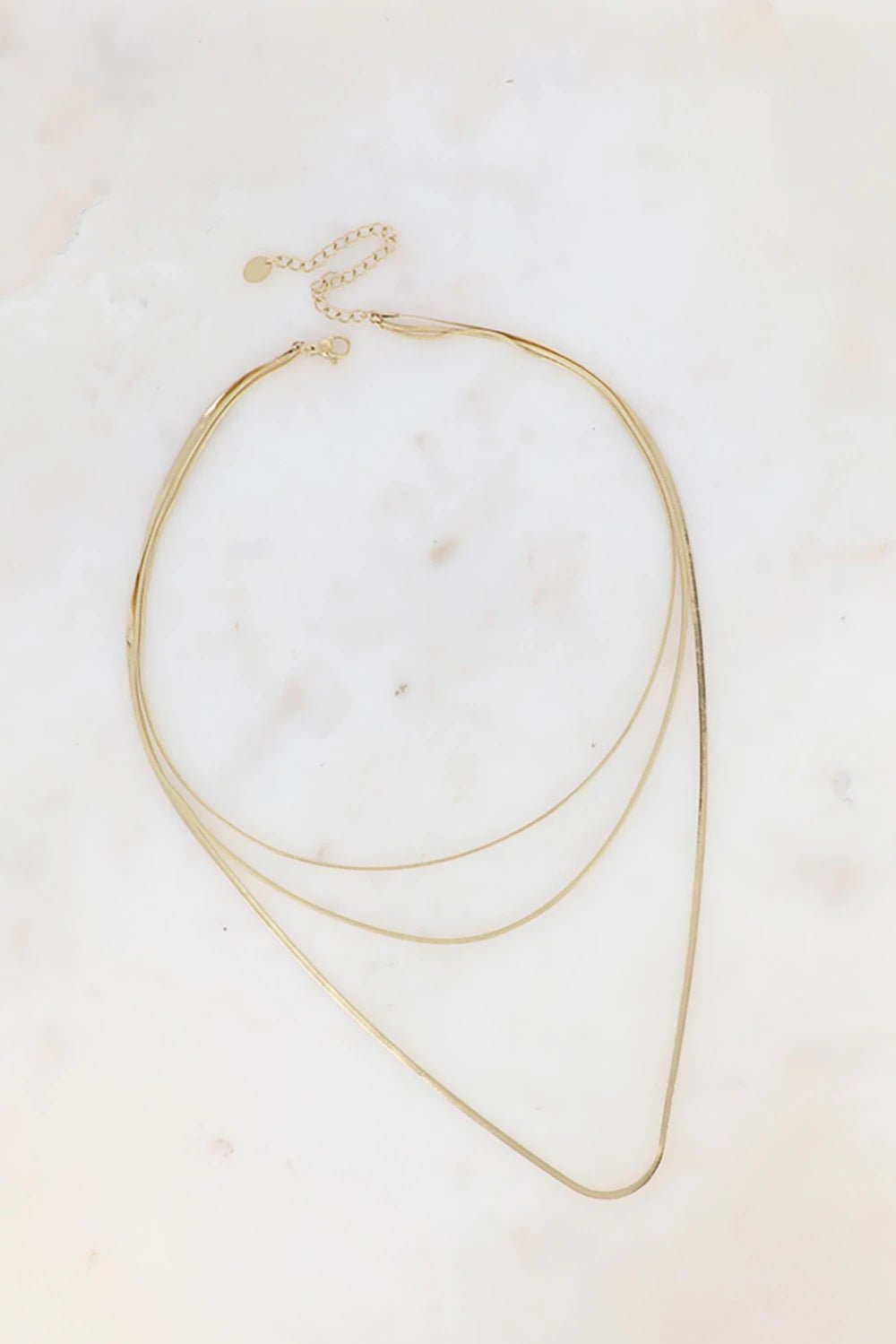 Ketting - Amal 3 - Row Snake Links And Mirror Link - Luxedy
