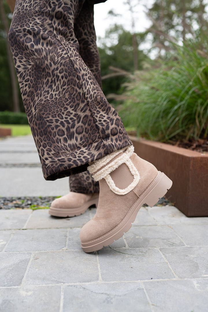 Laarzen - Millie Boots Taupe - Luxedy