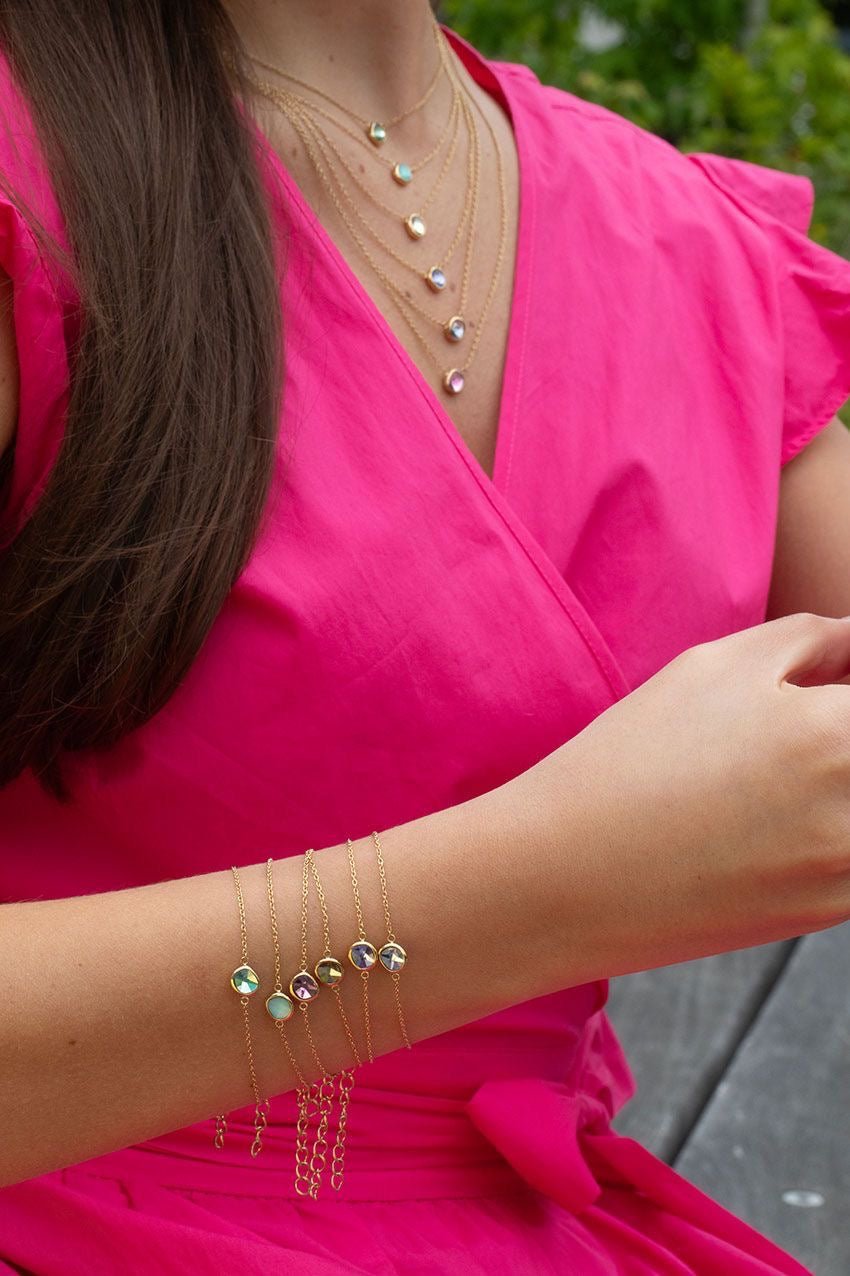 Melano - Armband Friends Scarlett Crystal - Luxedy