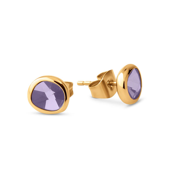 Melano - Oorbellen Friends Abigail Lavender - Luxedy