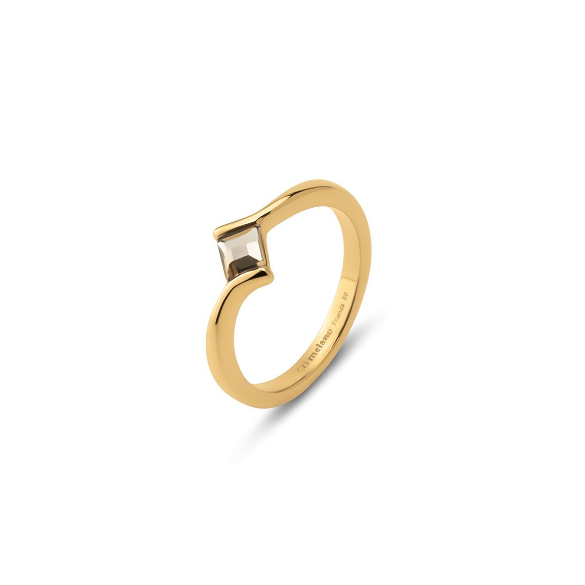Melano - Ring Friends Evy Goud Topaz - Luxedy