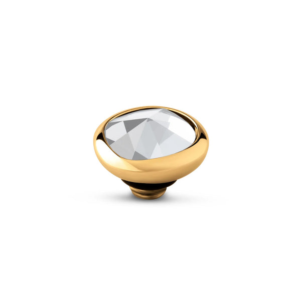 Melano - Steen Twisted Cloud 9mm Crystal Goud - Luxedy