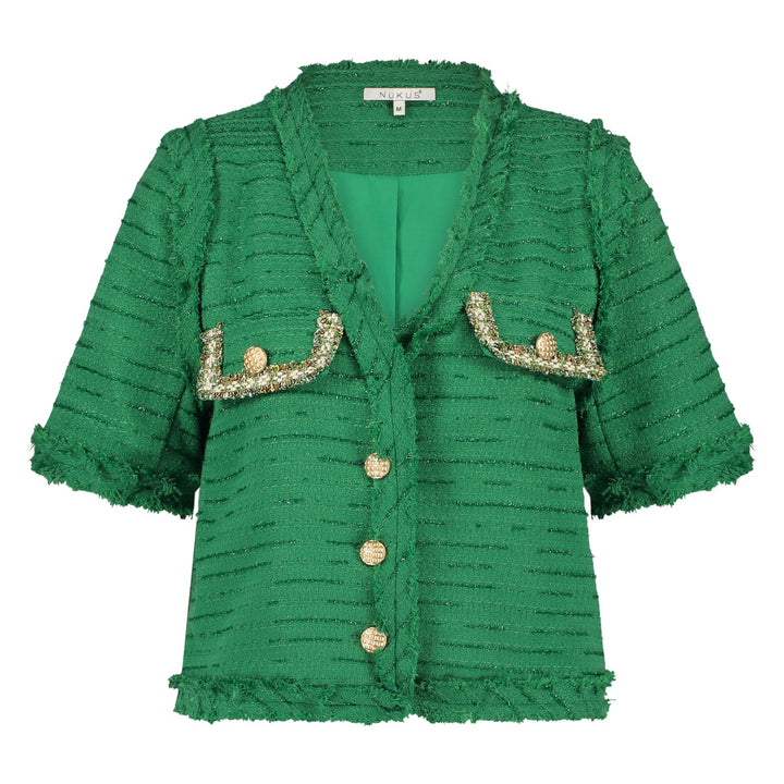 NUKUS - Blazer Jas Sara Green - Luxedy