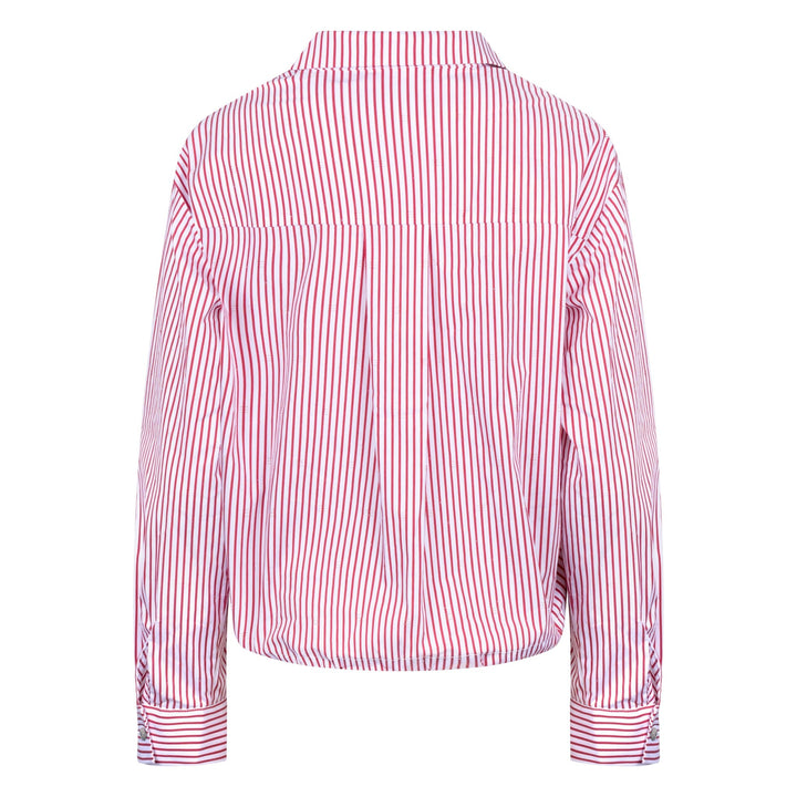 NUKUS - Blouse Ariana Stripe Kiss & Offwhite - Luxedy