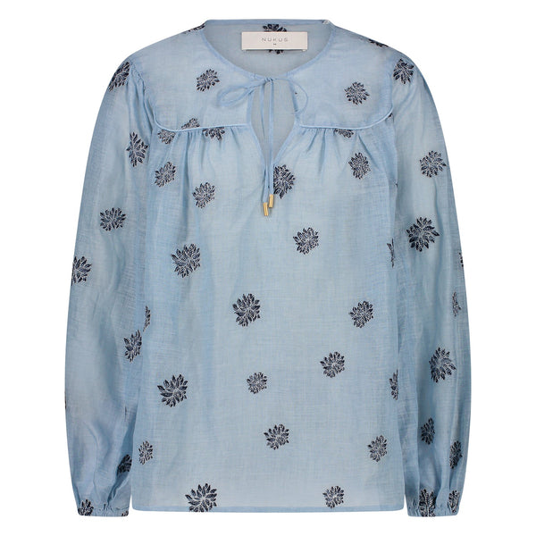 NUKUS - Blouse Kaoutar Emboidery - Luxedy